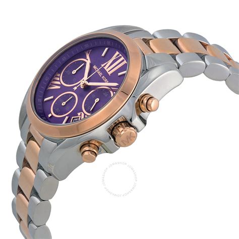 michael kors dark purplr watch|Michael Kors women's watch.